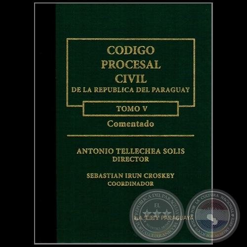 CÓDIGO PROCESAL CIVIL DE LA REPÚBLICA DEL PARAGUAY - TOMO V - Coordinador: SEBASTIÁN IRÚN CROSKEY - Año 2012